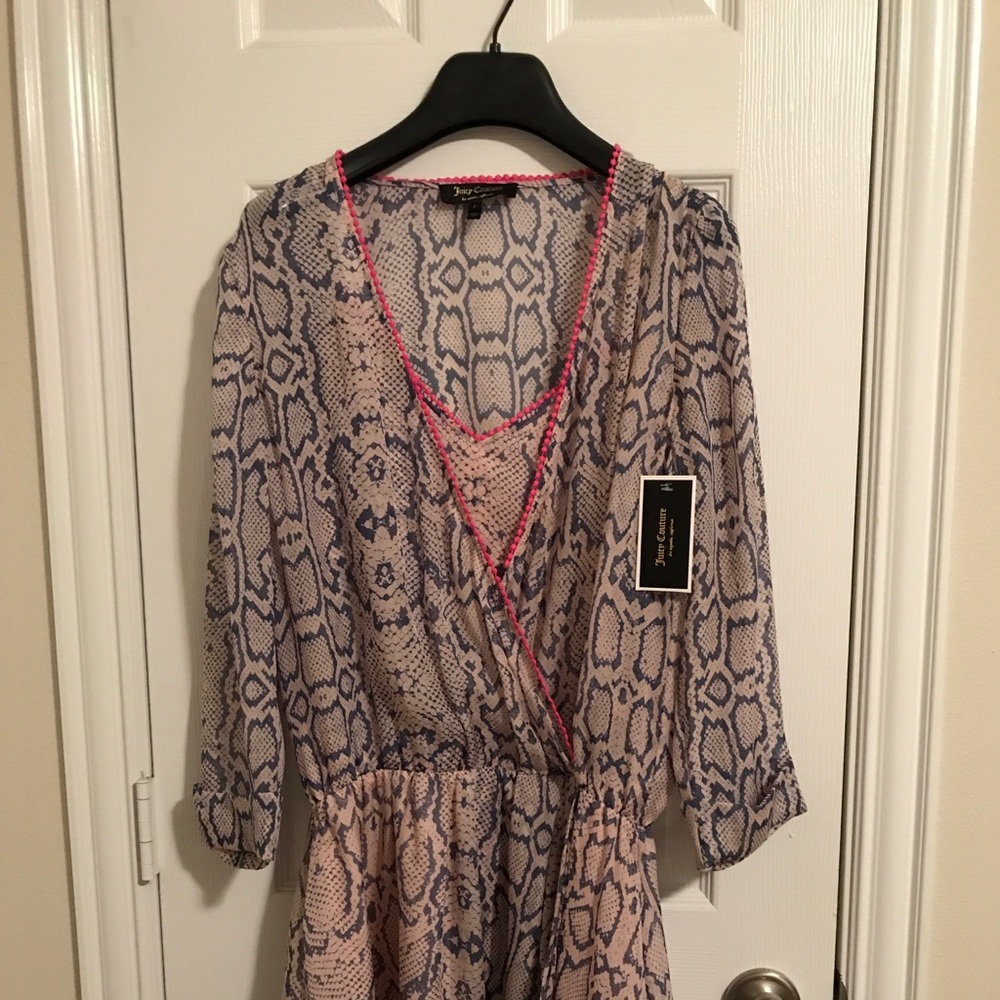 Juicy Couture Silk Monaco Python Dress - image 2